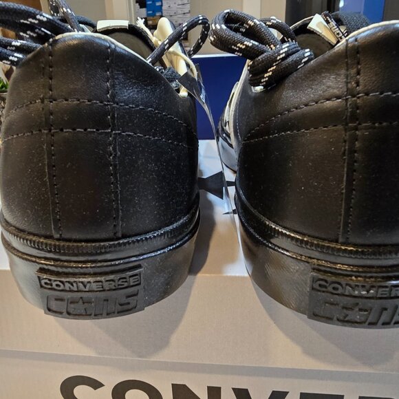 CONVERSE CONS x Bobby Dekeyzer One Star Academy Pro - Black/Egret/Black MENS 10 - Picture 5 of 15